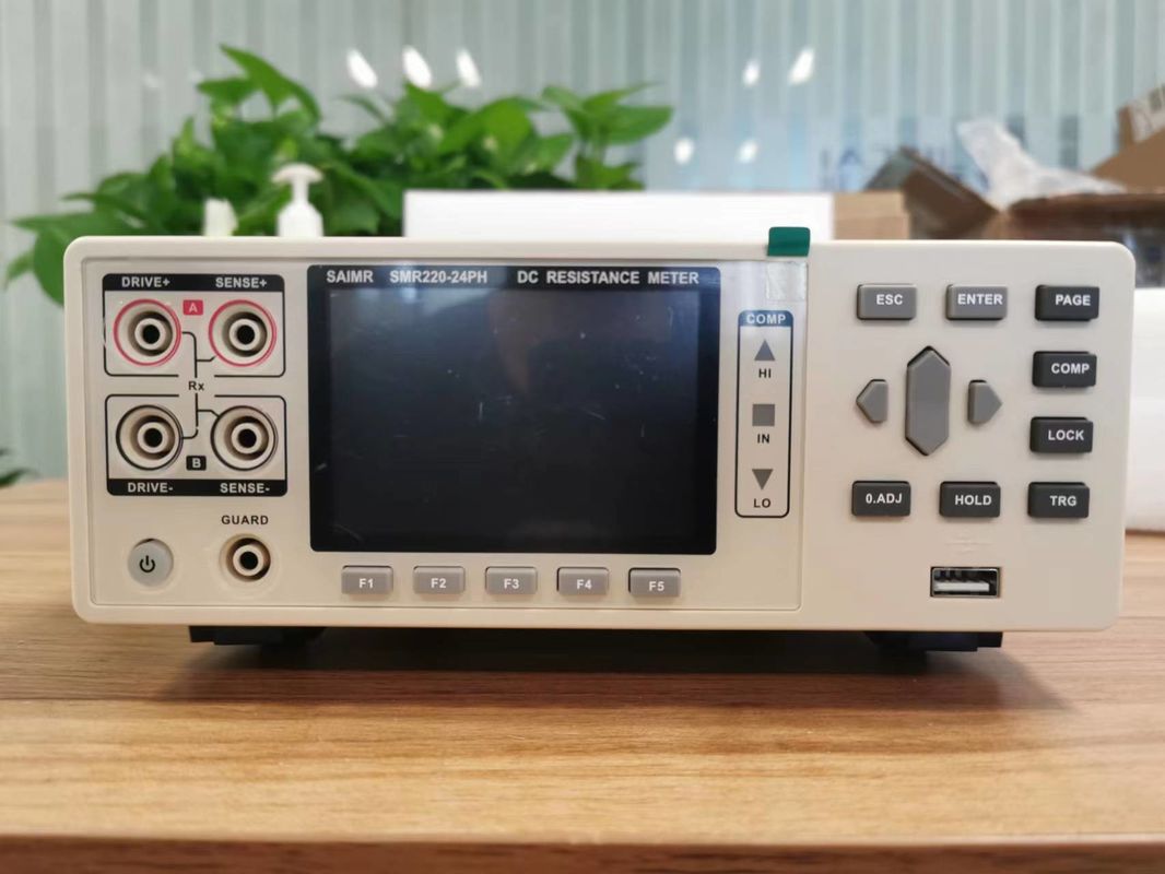 Taşınabilir Pil Voltaj Testörü DC sarma direnç testörü 0.1 Mikro Ohm 3.3 Mega Ohm
