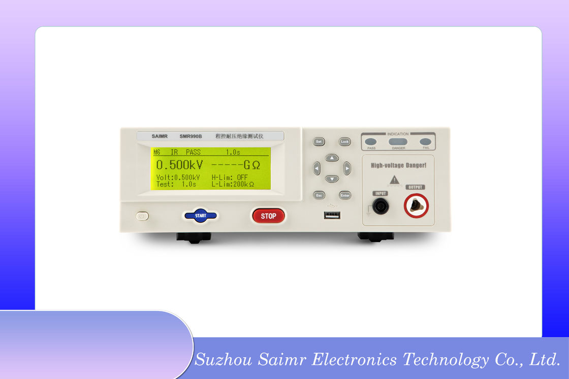 LCD Ekran Hipot Ekipman İzolasyon Hipot I / O Arabirimi ile Voltaj Denetleyicisi Direniyor